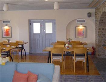 Traditional Hostel Kyriaki Αίθουσα Πρωινού Αμφίκλεια