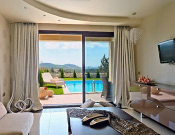 Sivota Diamond Spa Resort Deluxe Villa σαλόνι Σύβοτα