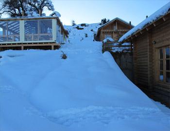 Hyades Mountain Resort Άποψη Χειμόνας Τρίκαλα Κορινθίας